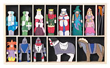 Wooden Castle Figures Anatex Toys