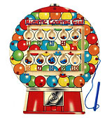 Magnetic Gumball Counting Game Anatex Toys