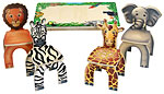 Anatex Safari Table and Animal Chairs